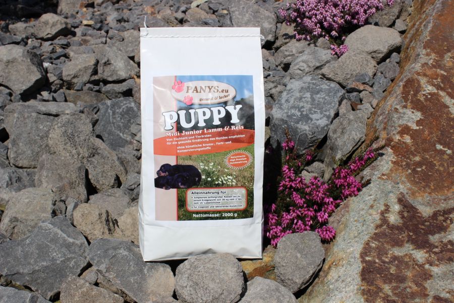 Puppy Midi (Junior) Lamm & Reis für Welpen - 2,0 Kg