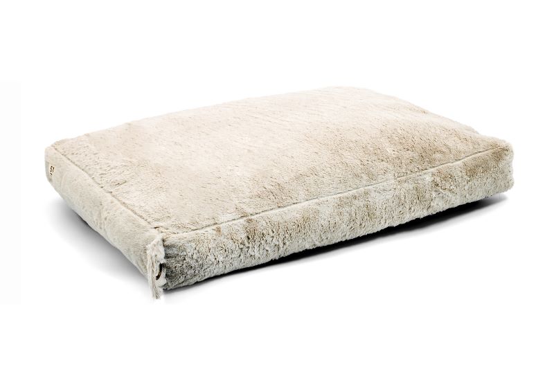 Supersoft Kuschel-Hundeboxkissen - M - Hellgrau